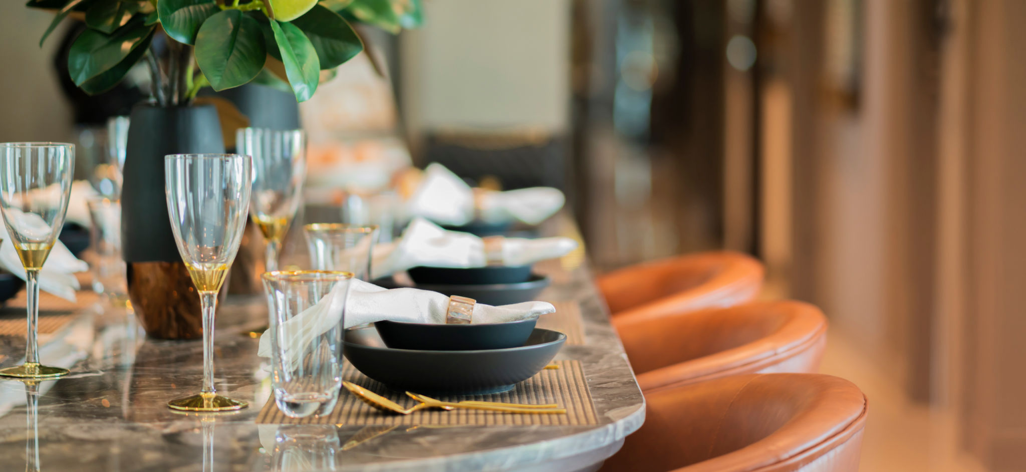 boho table setting
