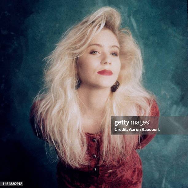 Actress Christina Applegate poses for a portrait in October 1989 in Los Angeles, California.