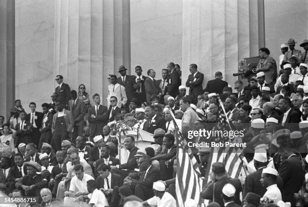 The Great March organized by A. Philip Randolph and Bayard Rustin united civil rights, religious, and labor organizations to peaceably advocate for...