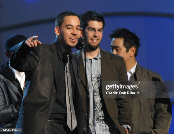 Linkin Park at the 48th Grammy Awards show, February 8, 2006 in Los Angeles, California.