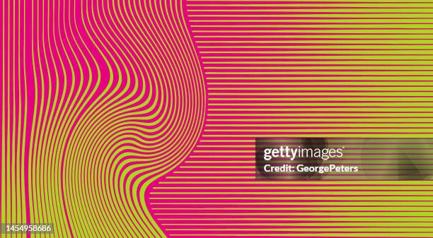 bildbanksillustrationer, clip art samt tecknat material och ikoner med half tone pattern abstract background - psykedelisk musik