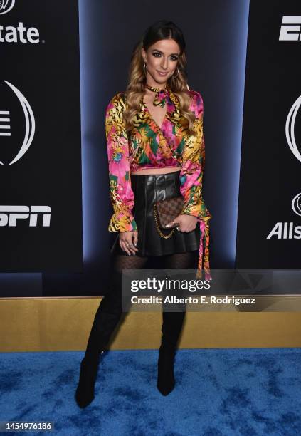 Victoria Alrlen attends ESPN And CFP's Allstate Party At The Playoff Event at The Majestic Downtown on January 07, 2023 in Los Angeles, California.