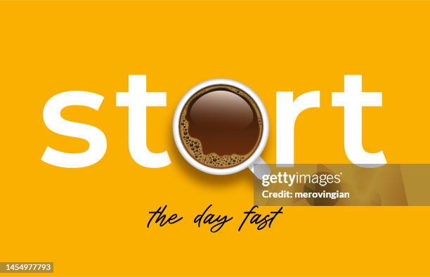 ilustraciones, imágenes clip art, dibujos animados e iconos de stock de comienza el día rápido - reinicio