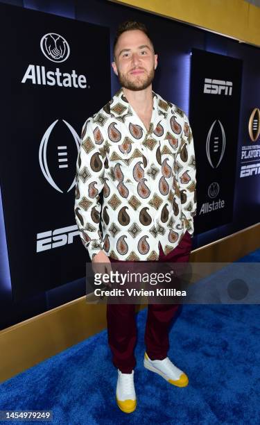 Mike Posner attends the Allstate Party at the Playoff, hosted by ESPN & CFP on January 07, 2023 in Los Angeles, California.