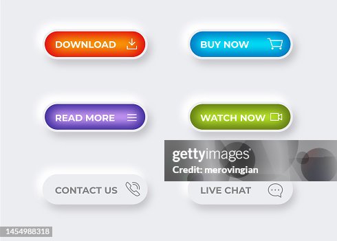 Web Site button set Web Site button set