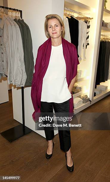 Viscountess Serena Linley attends as James Perse launch their first European store in Notting Hill on May 31, 2012 in London, England.