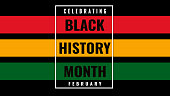 Black History Month Background USA