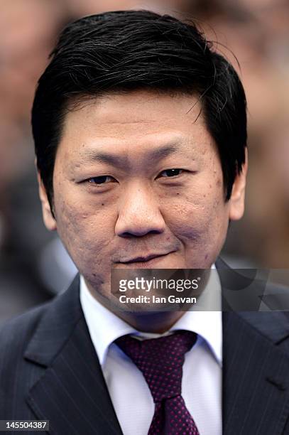 Actor Benedict Wong attends the world premiere of "Prometheus" at the Empire Leicester Square on May 31, 2012 in London, England.