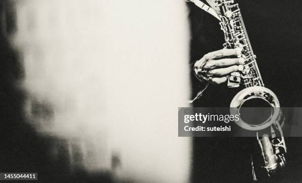 jazz. - saxophone stock pictures, royalty-free photos & images