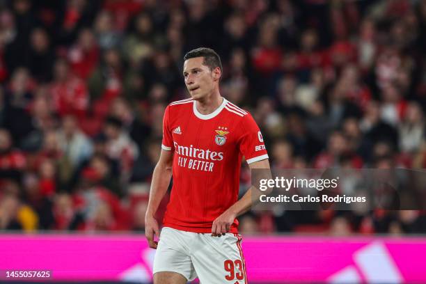 Julian Draxler of SL Benfica during the Liga Portugal Bwin match between SL Benfica and Portimonense SC at Estadio do Sport Lisboa e Benfica on...