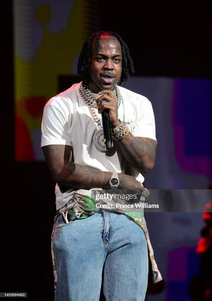Gee Rock Rapper Rapper EST Gee performs during Future and Friends One Big Party Tour ...