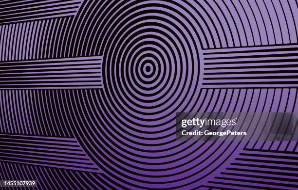 futuristic concentric circles abstract background - steampunk stock illustrations