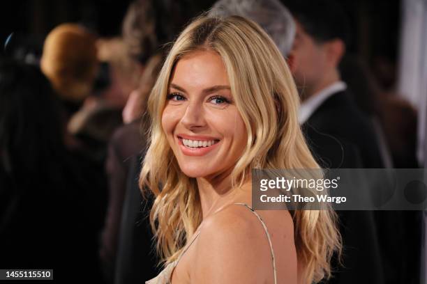 Sienna Miller attends The National Board of Review 2023 Awards Gala at Cipriani 42nd Street on January 08, 2023 in New York City.