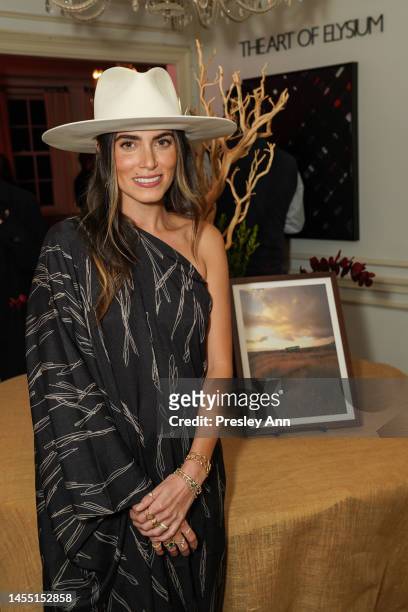 Nikki Reed attends The Art Of Elysium Celebrates Nikki Reed's "Into the Unknown" on January 07, 2023 in Los Angeles, California.