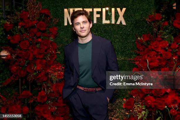 James Marsden attends the Netflix Golden Globe and Critics Choice Nominee Toast at Catch LA on January 08, 2023 in West Hollywood, California.