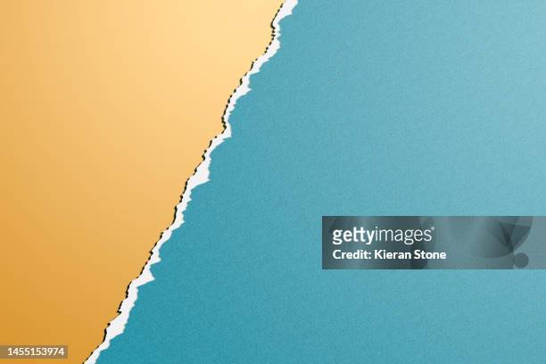 colourful torn paper background - torn background stock pictures, royalty-free photos & images