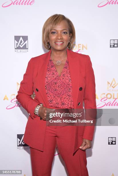 Vanessa Bell-Calloway attends WP Miller Special Events' "A Golden Salute" to Black actresses at The Ritz-Carlton, Marina del Rey on January 08, 2023...