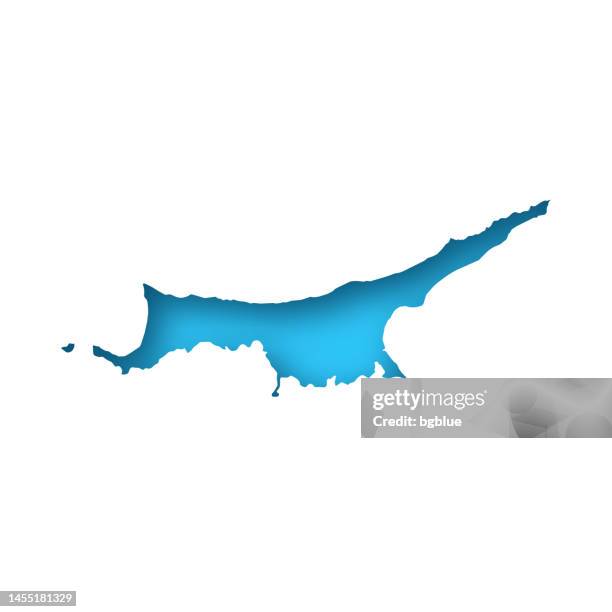 Cyprus Map Icon Blue Geography Of Northern Cyprus Photos and Premium High Res Pictures ...