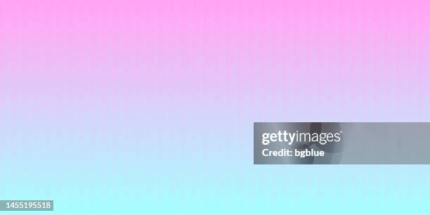 abstract geometric background - mosaic with triangle patterns - pink gradient - turquoise-background stock illustrations