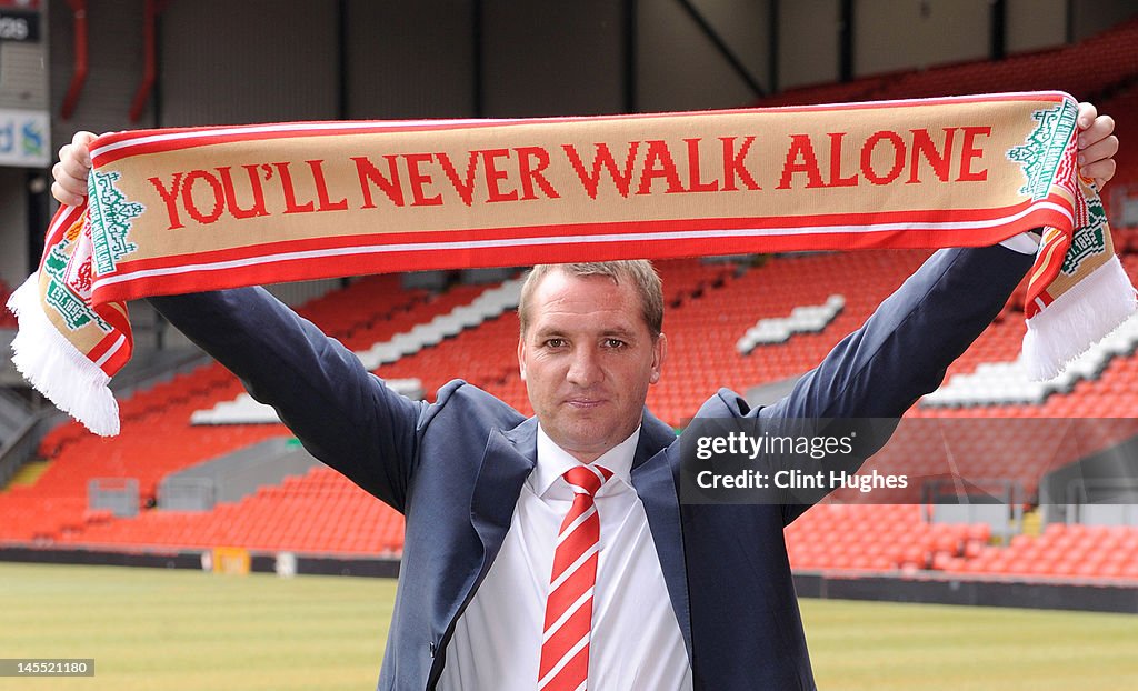 Brendan Rodgers Unveiled As New Liverpool FC Manager