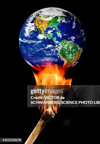 Global warming, conceptual image Global warming, conceptual image