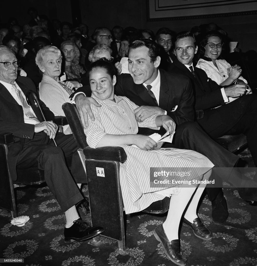 Zoe Wanamaker, Sam Wanaker And Dennis Lotis