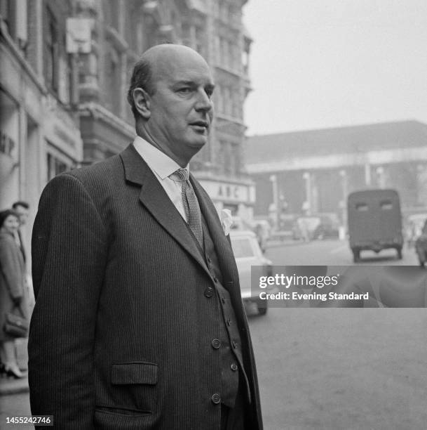 British author and academic Noel Annan , the Provost of King's College in Cambridge, on November 2nd, 1960.