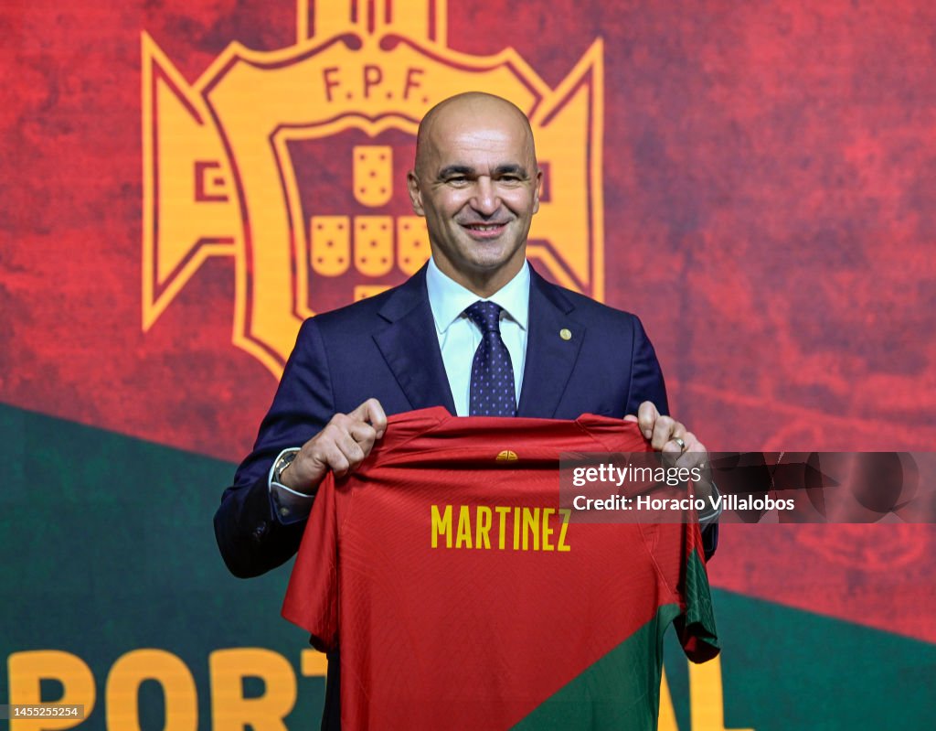 Presentation Of Roberto Martinez As Portuguese New National Soccer Team Coach