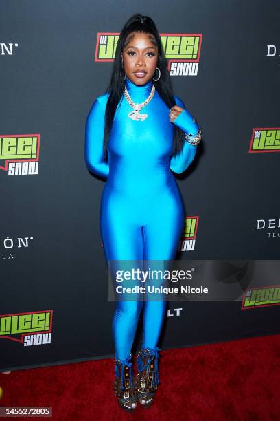 Reminisce Mackie, known professionally as Remy Ma attends The Jason Lee Show launch party at EDEN Sunset on January 08, 2023 in Los Angeles,...