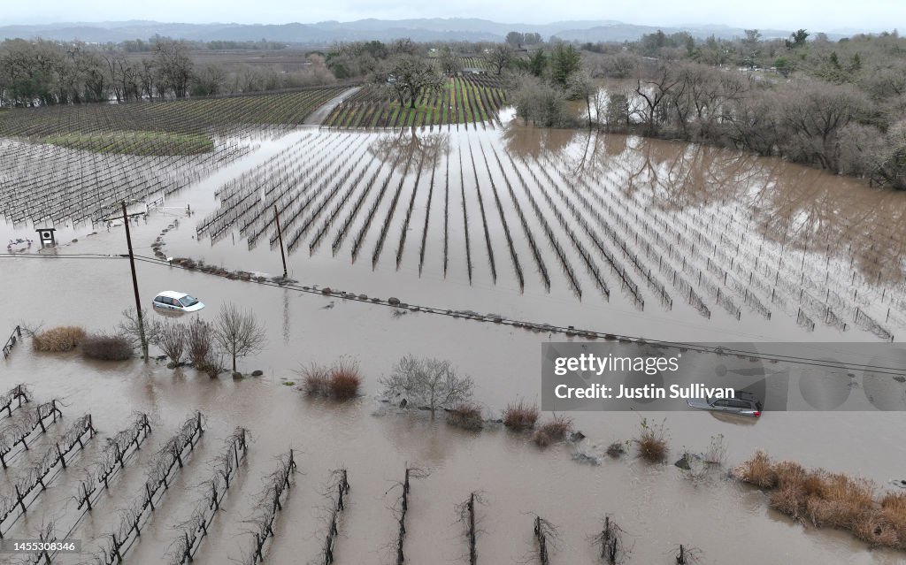 Multiple Storms Batter California With Flooding Rains