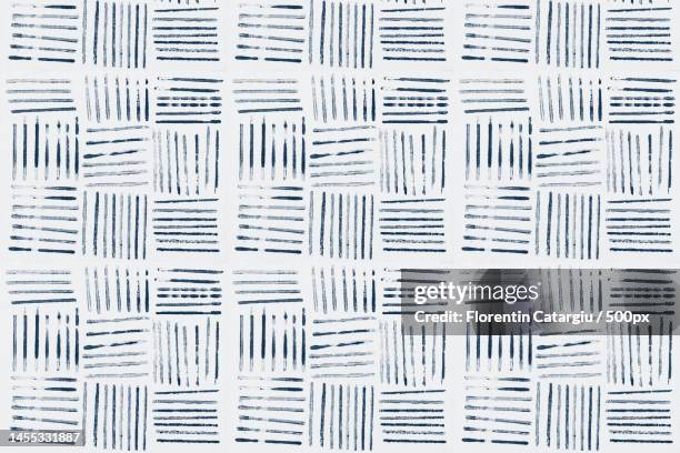 blue striped pattern background block prints,romania - zigzag stock pictures, royalty-free photos & images