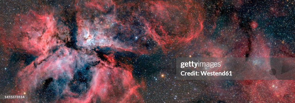 Panoramic view of Eta Carinae Nebula
