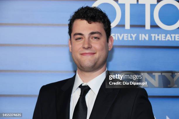 Truman Hanks attends the "A Man Called Otto" New York Screening at Dot Dash Meredith on January 09, 2023 in New York City.