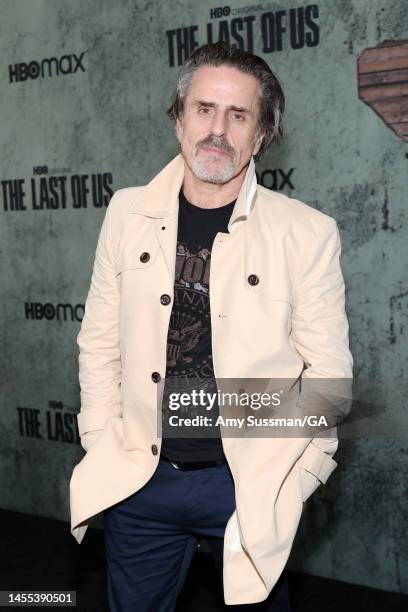 Con O'Neill attends the Los Angeles Premiere of HBO's "The Last Of Us" at Regency Village Theatre on January 09, 2023 in Los Angeles, California.