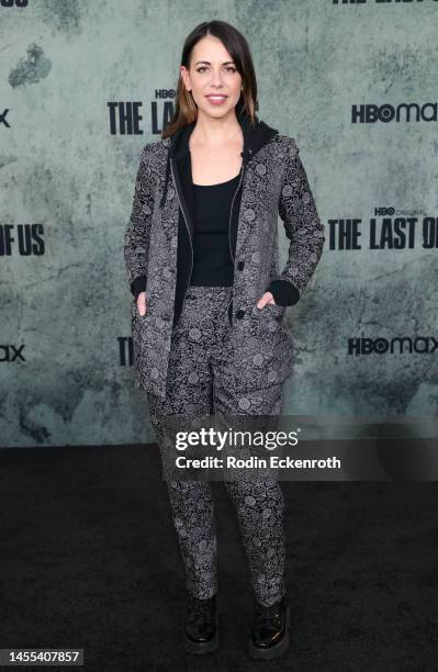 Laura Bailey attends the Los Angeles premiere of HBO's "The Last of Us" at Regency Village Theatre on January 09, 2023 in Los Angeles, California.