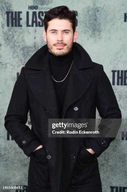 James Joseph attends the Los Angeles premiere of HBO's "The Last of Us" at Regency Village Theatre on January 09, 2023 in Los Angeles, California.