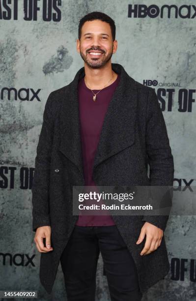Iman Crosson attends the Los Angeles premiere of HBO's "The Last of Us" at Regency Village Theatre on January 09, 2023 in Los Angeles, California.