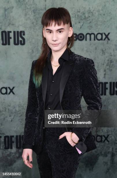 Ian Alexander attends the Los Angeles premiere of HBO's "The Last of Us" at Regency Village Theatre on January 09, 2023 in Los Angeles, California.