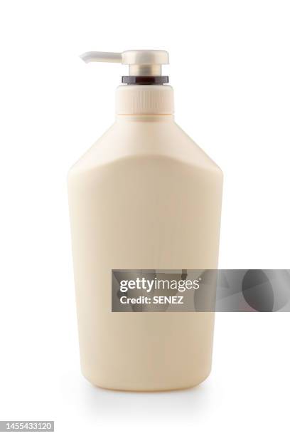 blank label cosmetic container bottle as product mockup - soap dispenser stock pictures, royalty-free photos & images