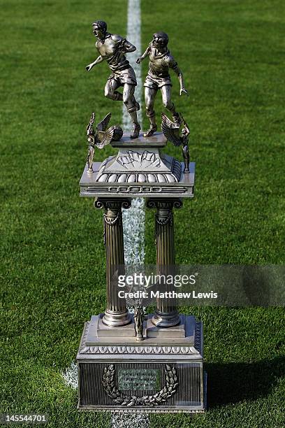 General view of the Toulon trophy during the Toulon Tournament Final between Mexico and Turkey at Stade Perruc on June 1, 2012 in Hyeres, France.