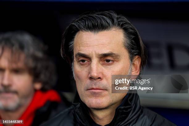 Coach Vincenzo Montella of Adana Demirspor AS during the Turkish Super Lig match between Istanbul Basaksehir FK and Adana Demirspor AS at the Fatih...
