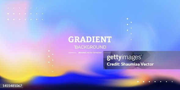 Blurred blue gradient landscape background Blurred blue gradient landscape background