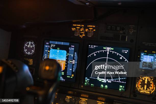 Plane Instrument Panel Background 737 Aircraft Instrument Panel Stock Photos, High-Res Pictures, and ...