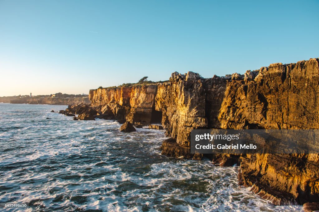 Sunset At Boca Do Inferno In Cascais High-Res Stock Photo - Getty Images