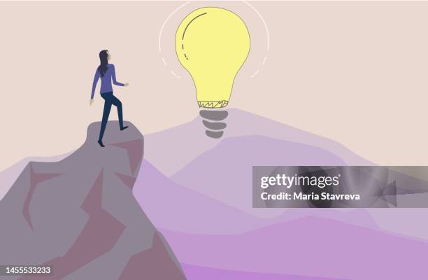 new mindset new results. - proactive idea stock illustrations