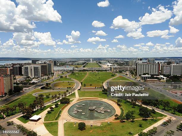 view from tv tower - brasilia stock pictures, royalty-free photos & images