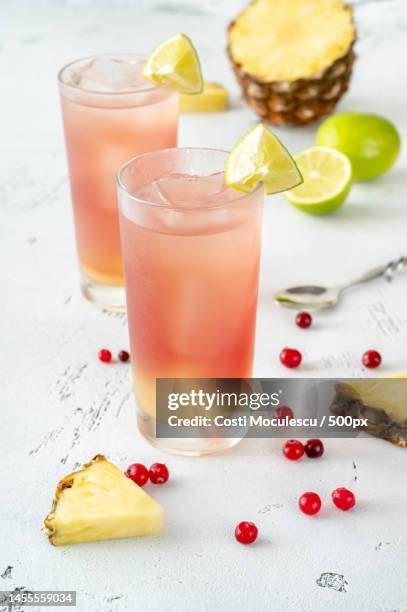 close-up of drink on table,romania - pink cocktail lime stock pictures, royalty-free photos & images