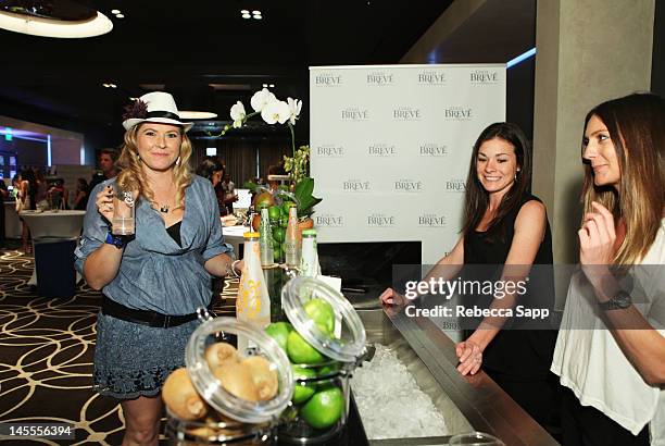 Actress Amber Frakes attends Kari Feinstein's MTV Movie Awards Style Lounge at the W Hollywood on June 1, 2012 in Hollywood, California.