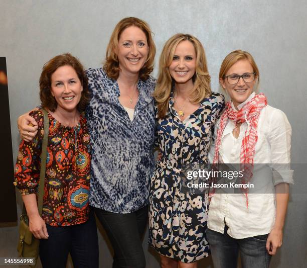 Elysa Halpern, Judy Gold, Chely Wright and Lauren Blitzer attend the "Chely Wright: Wish Me Away" New York Screening at Quad Cinema on June 1, 2012...