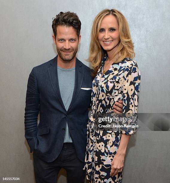 Nate Berkus and Chely Wright attend the "Chely Wright: Wish Me Away" New York Screening at Quad Cinema on June 1, 2012 in New York City.